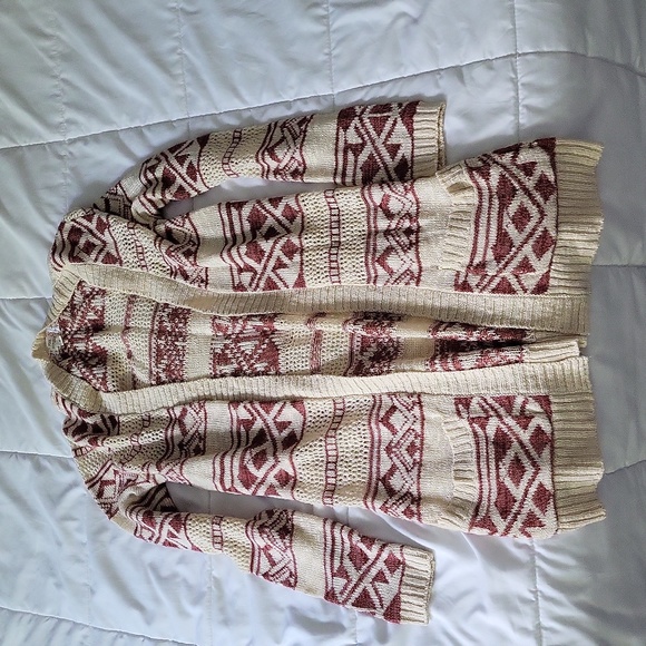 3/$13🎒 Southwest knit open front cardi - Picture 7 of 7